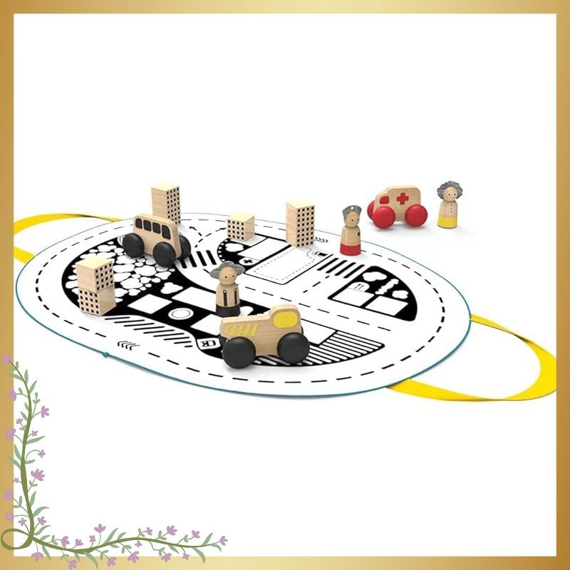 ママトイズ カサバム M 13 2歳～ くるま遊び 木製トイ 1