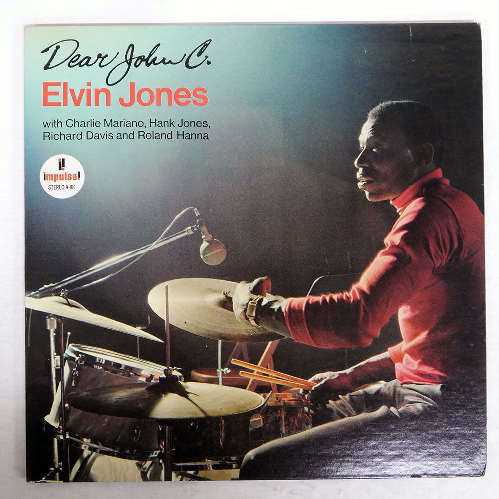 US盤 ELVIN JONES|DEAR JOHN C.|IMPULSE AS 88 LP