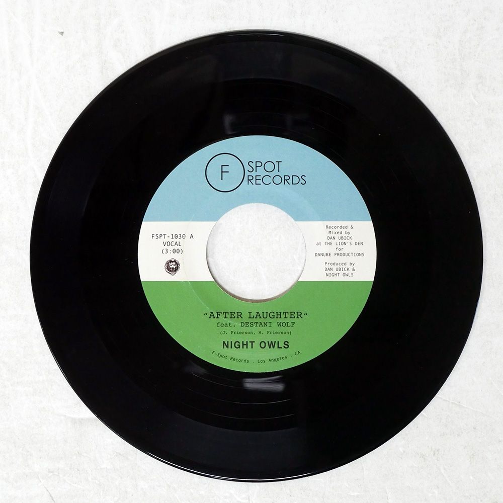 US盤 NIGHT OWLS 6 AFTER DIDN T I F SPOT RECORDS FSPT 1030 7