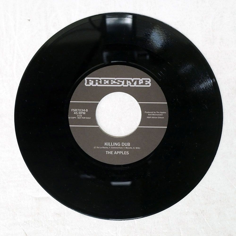 レコード UK盤 THE APPLES/KILLING/FREESTYLE FSR7034 7 □