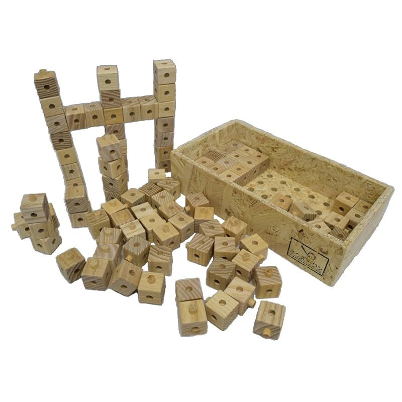 木のブロック コネクト 0