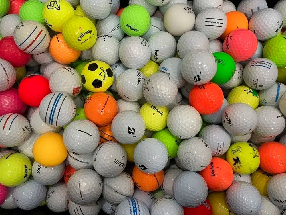 有名ブランド混合ロストボール 250球
