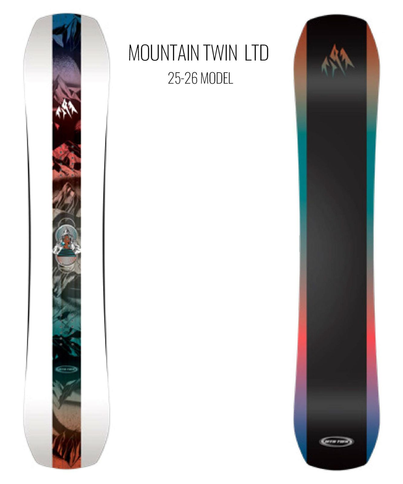 2526】新品 JONES ジョーンズ スノーボード 板 メンズ MOUNTAIN TWIN