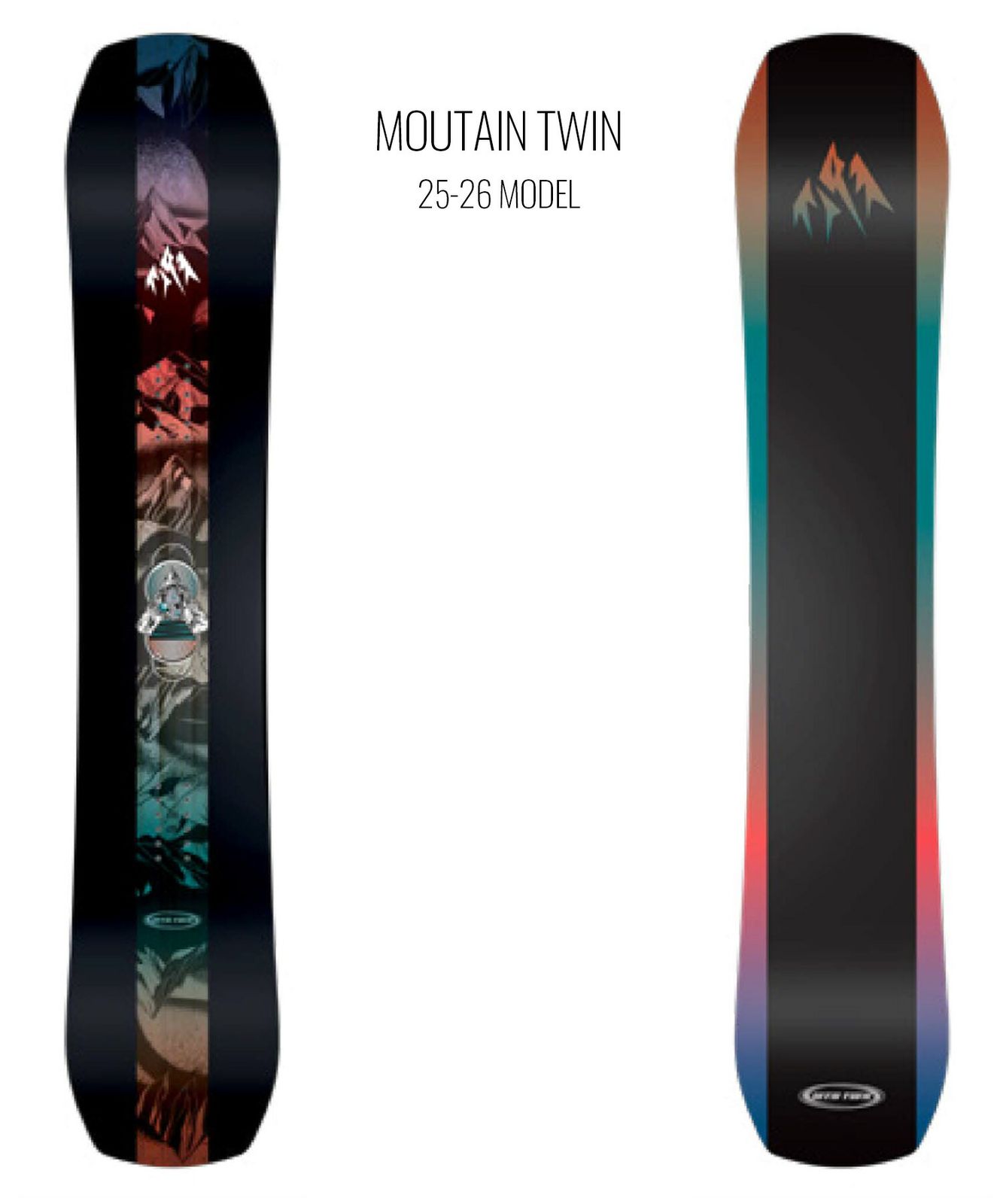 2526】新品 JONES ジョーンズ スノーボード 板 メンズ MOUTAIN TWIN