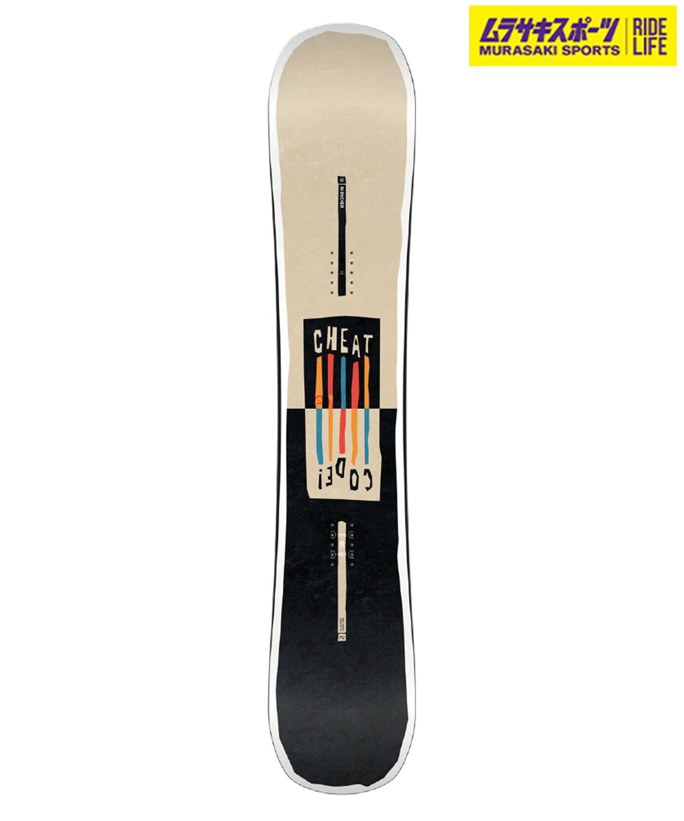 人気，送料無料 【2526】新品  NIDECKER ナイデッカー スノーボード 板 メンズ Cheat Code Men ムラサキスポーツ 25-26モデル MM B21 ボード