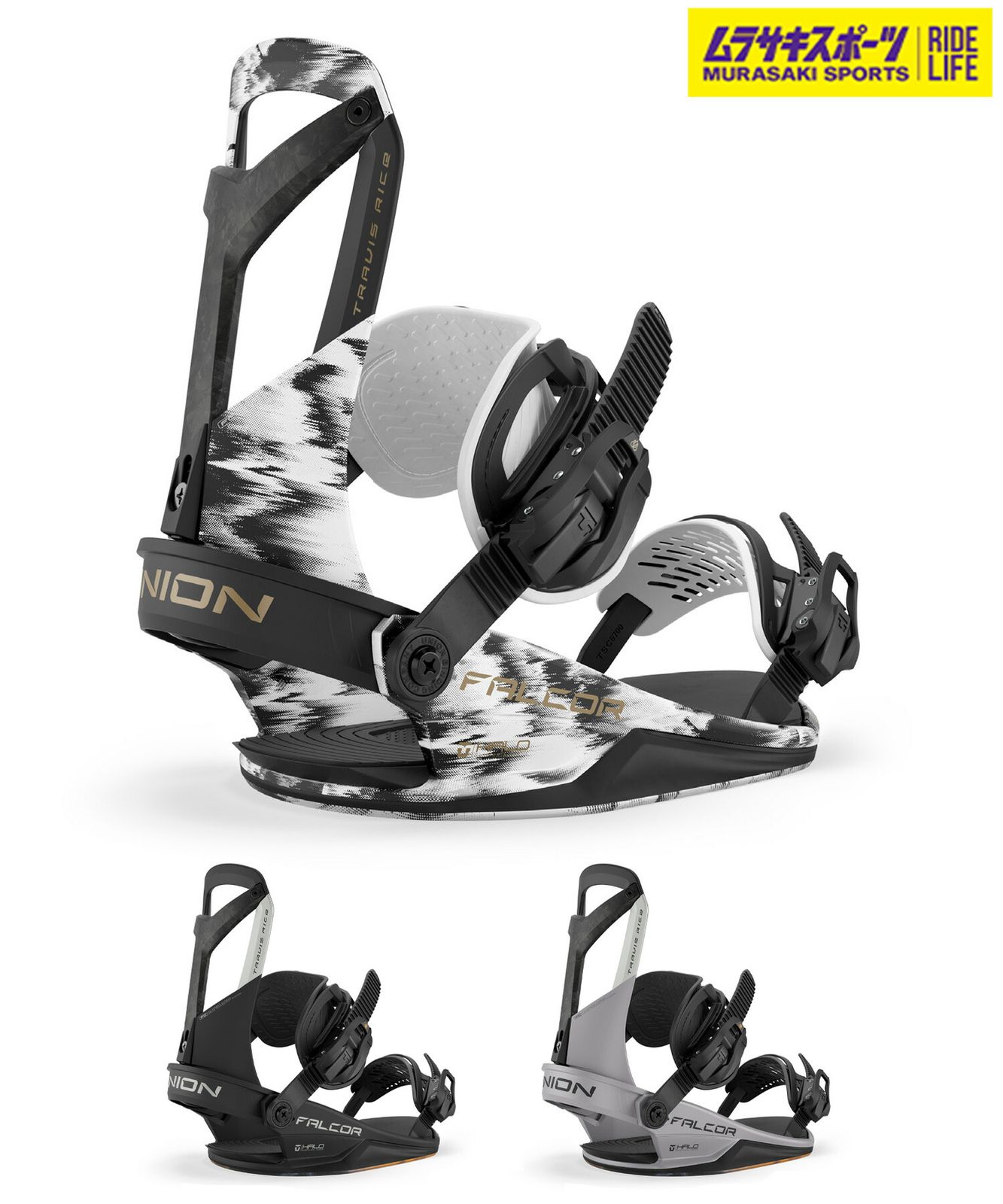 2526】新品 UNION ユニオン スノーボード バインディング
