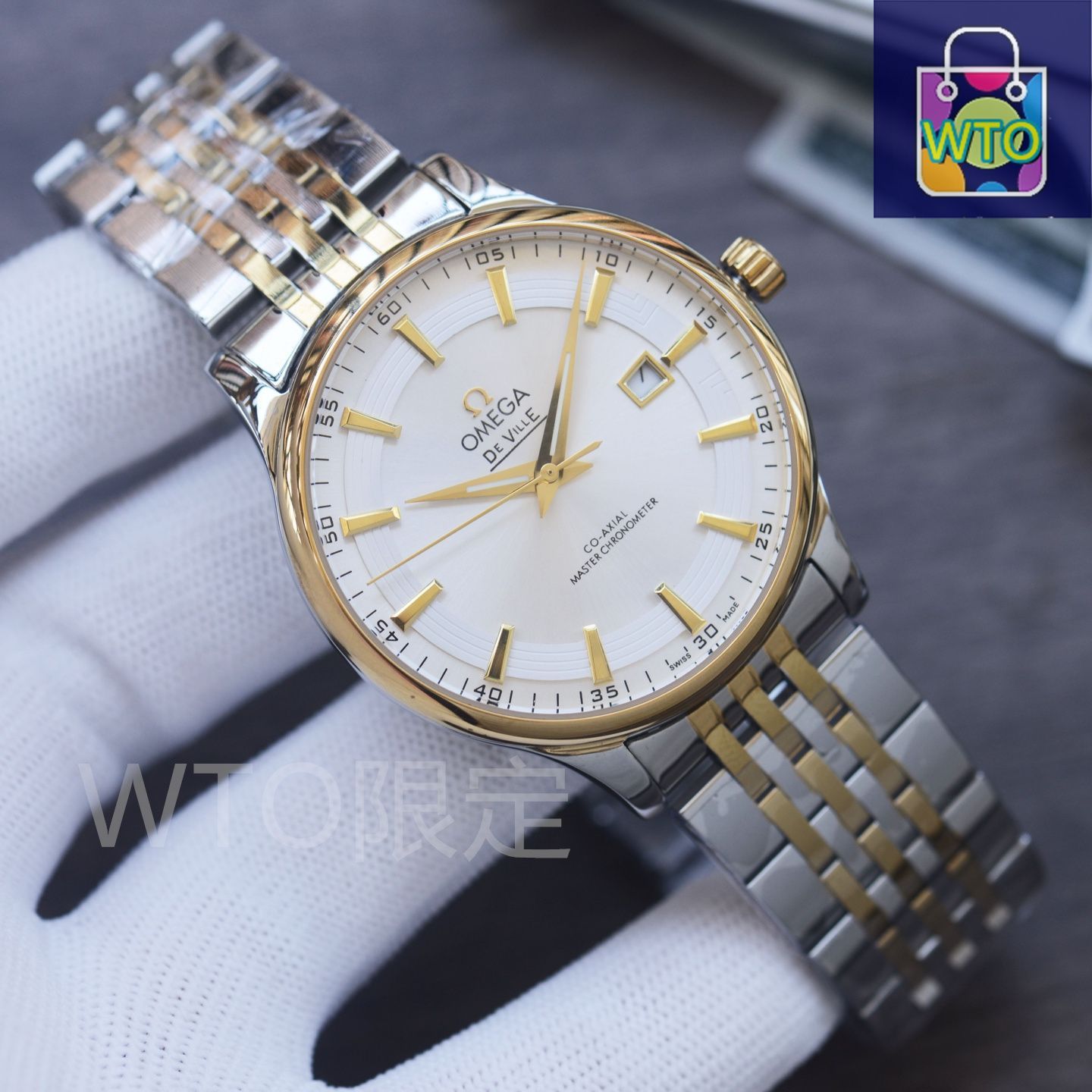 今日特価】OMEGA オメガ 輸入自動巻き機械ムーブメント 強化鉱物ガラス