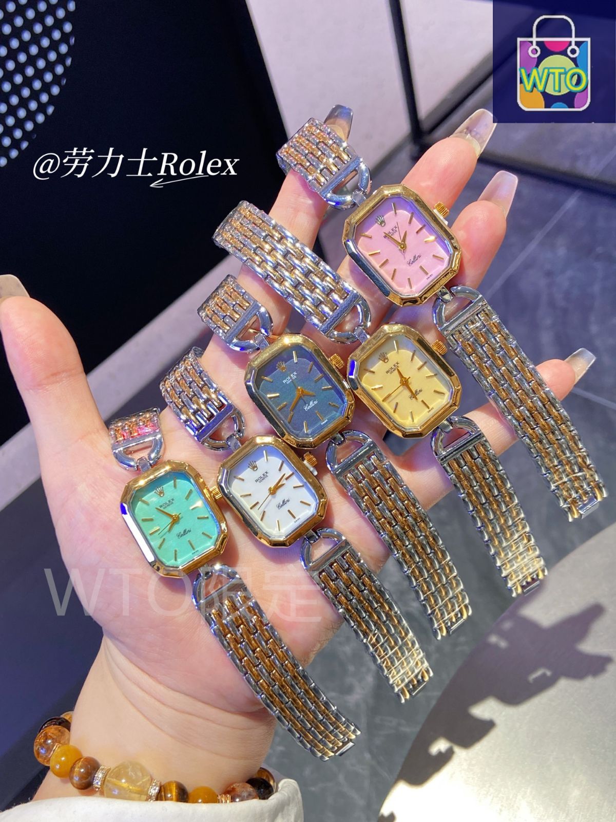 今日特価】Rolex ロレックス 新発売スモールスクエア 25mm 精巧 高級感