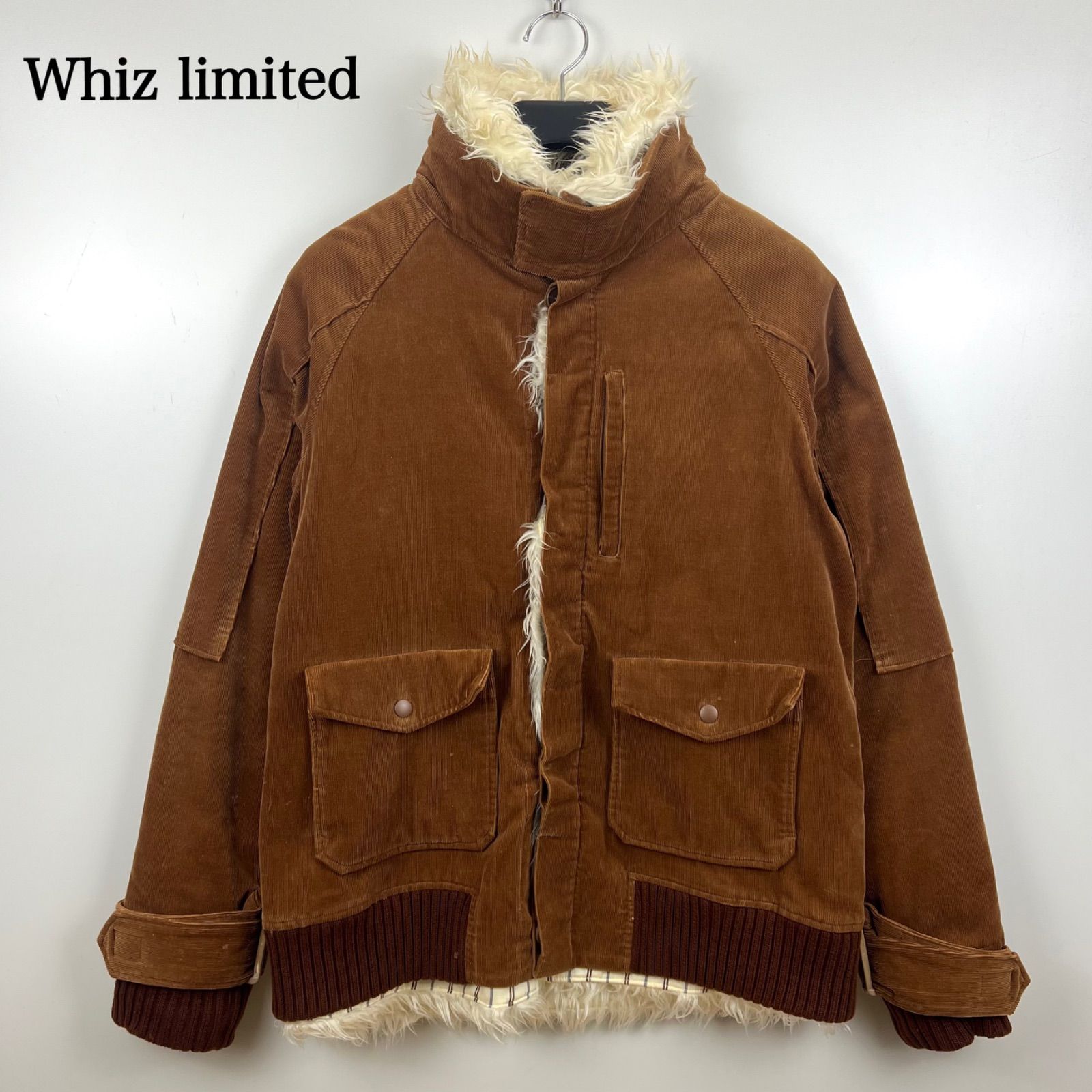 Whiz limited 00s 2002aw archive corduroy fur jacket L ウィズ リミテッド 初期 コーデュロイ ファージャケット ライナー完備 平成 アーカイブ y2k