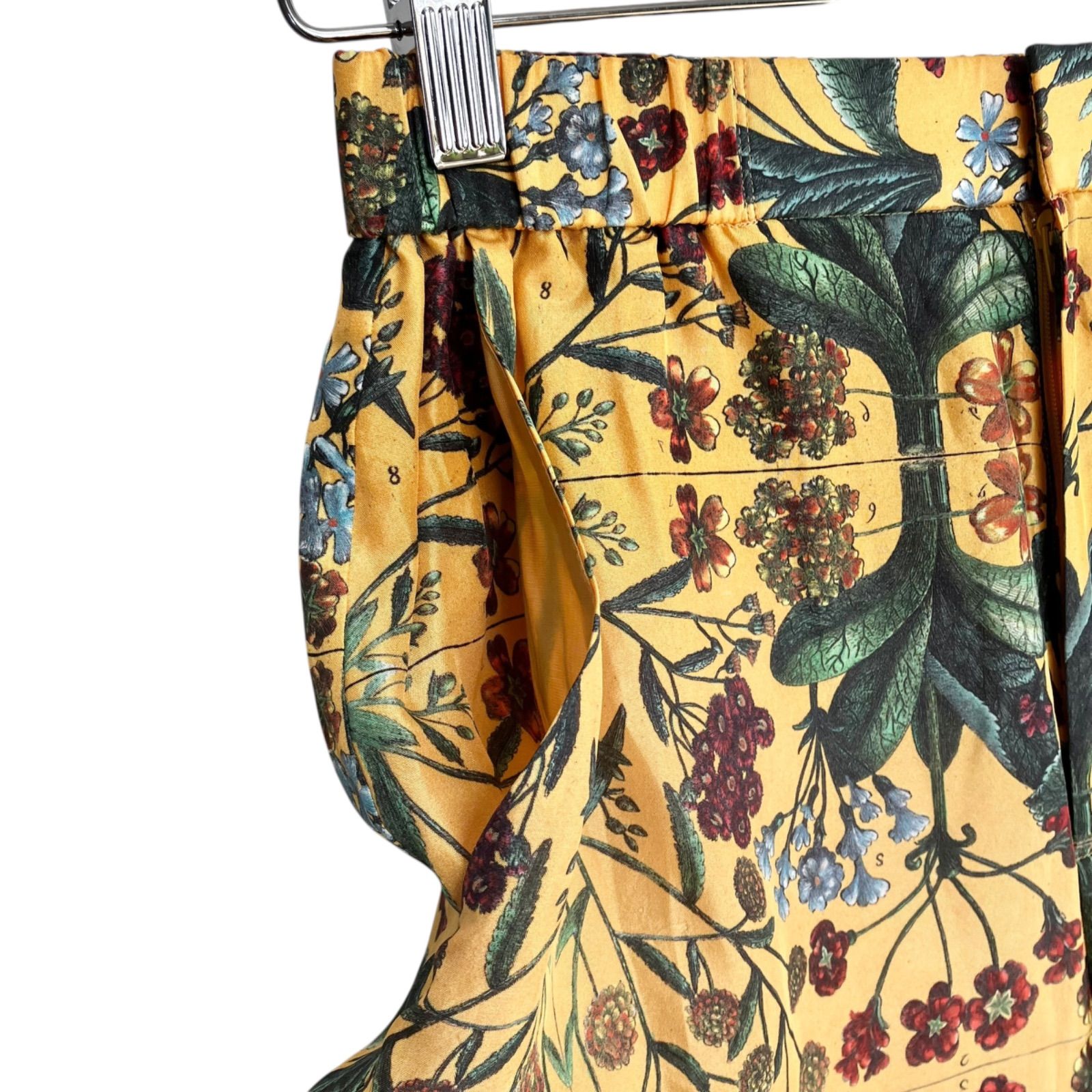 シルク パレルモフラワープリント