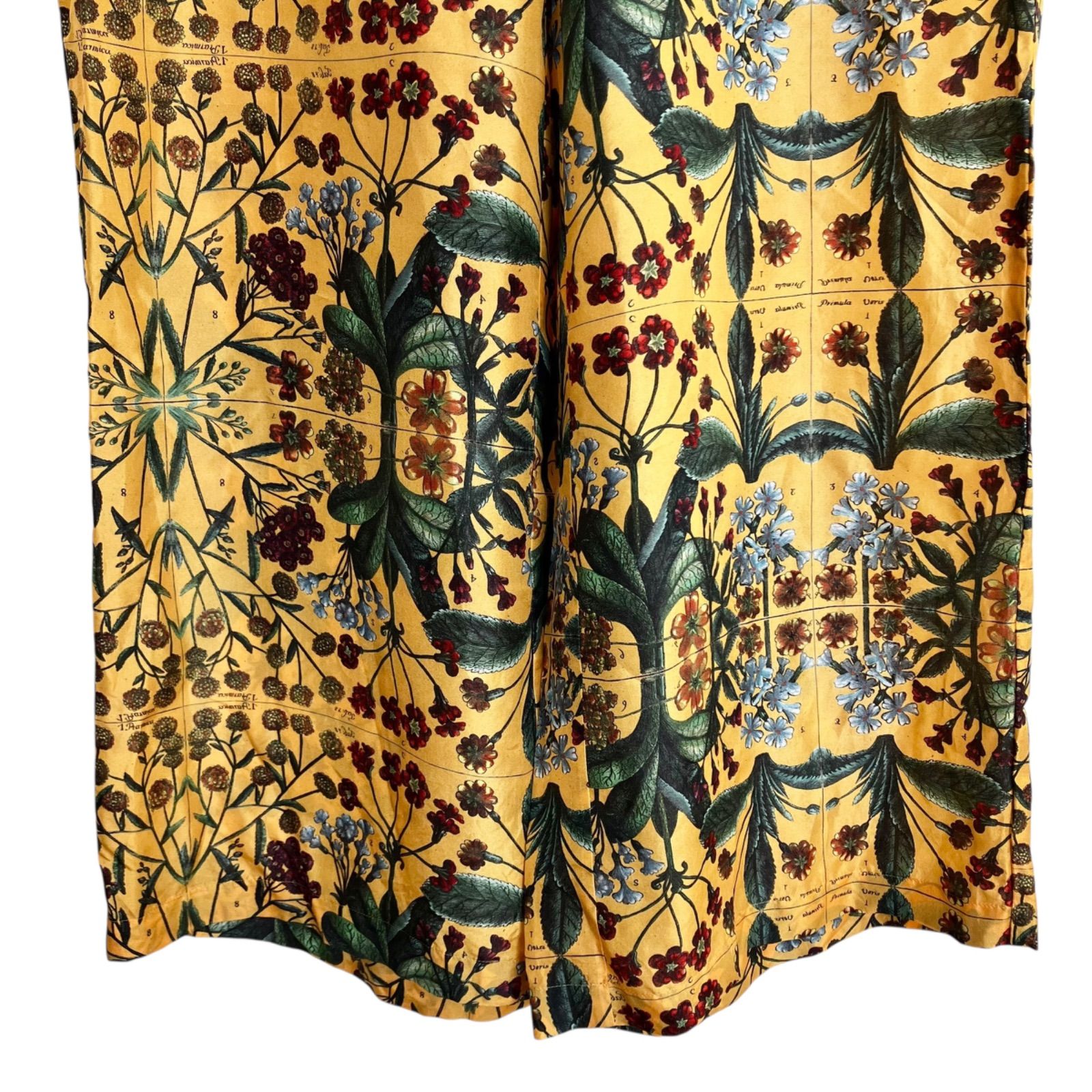 シルク パレルモフラワープリント