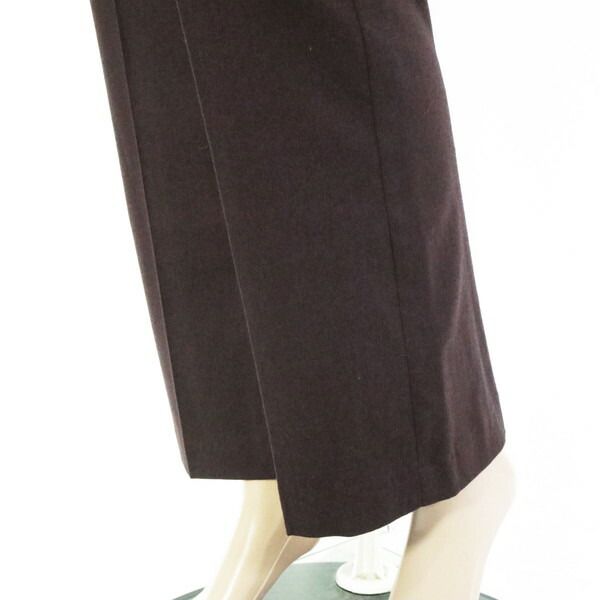  80 OFF アリジ ALYSI パンツ 42 EPT 1134 Lサイズ ブラウン レディース ウールパンツ ストレート キレイめボトムス イタリア製 その他 パンツ