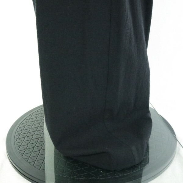  80 OFF アリジ ALYSI パンツ 42 EPT 1135 Lサイズ ブラック レディース ウールパンツ ワイドシルエット ボトムス イタリア製 その他 パンツ