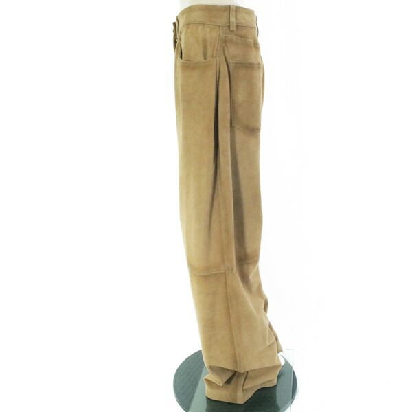 レザーパンツ スウェードレザーパンツ