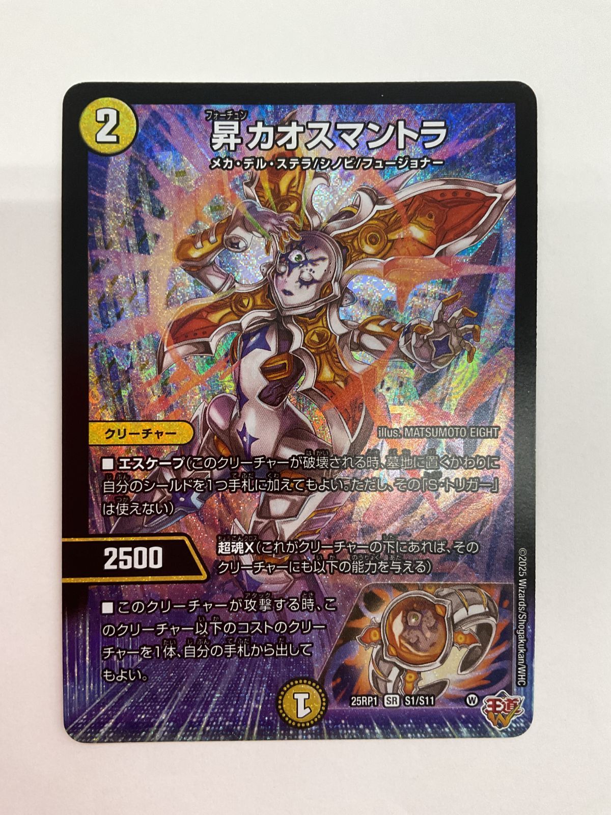 078[PK]Y2765(カード) 昇 カオスマントラ フォーチュン カオスマントラ
