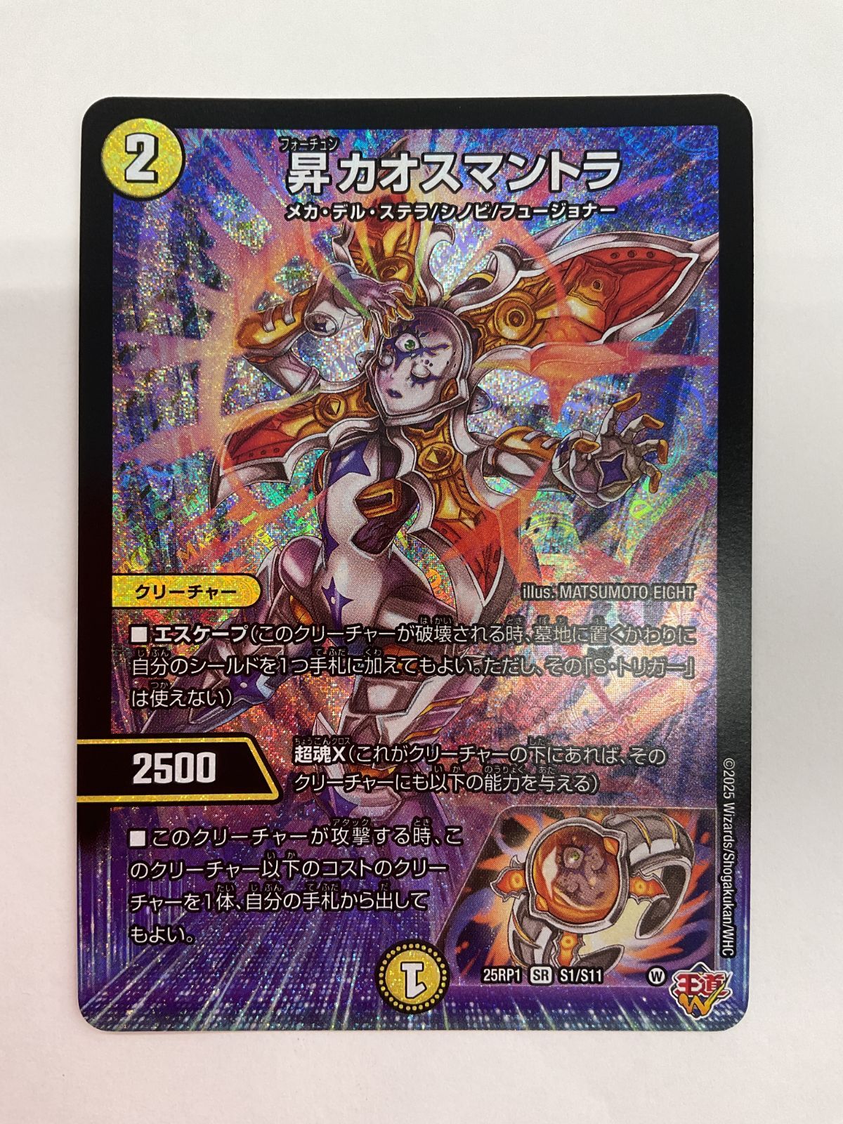 078[PK]Y2765(カード) 昇 カオスマントラ フォーチュン カオスマントラ