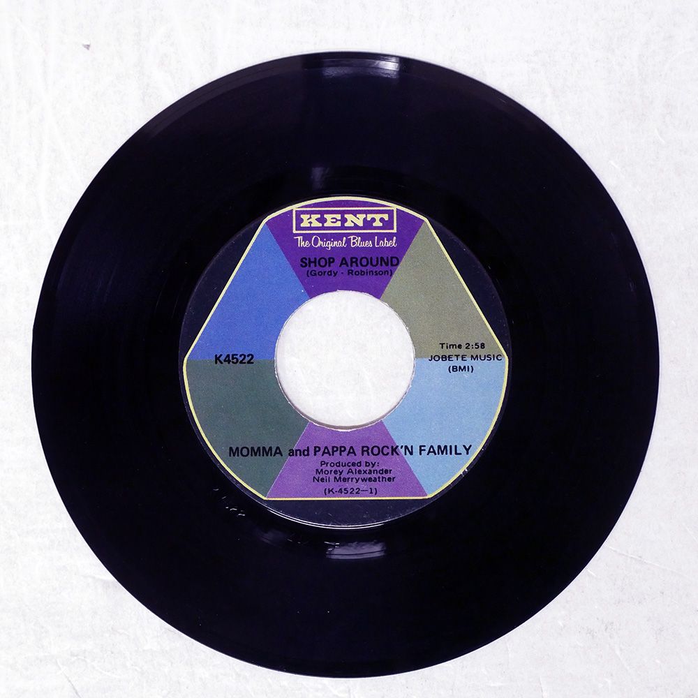 US盤 MOMMA - PAPPA ROCK N FAMILY SHOP AROUND KENT K 4522 7