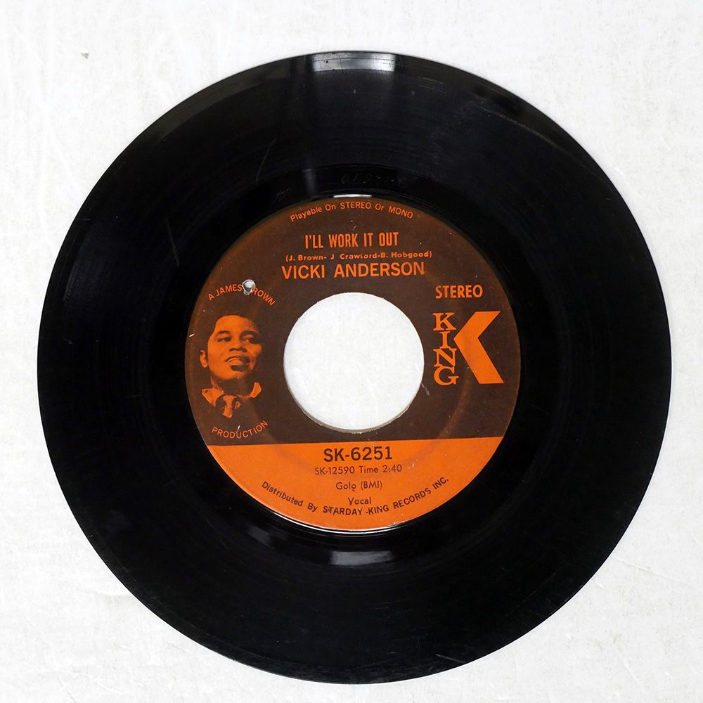 ジャンク クリアランス US盤 VICKI ANDERSON/ANSWER TO MOTHER POPCORN