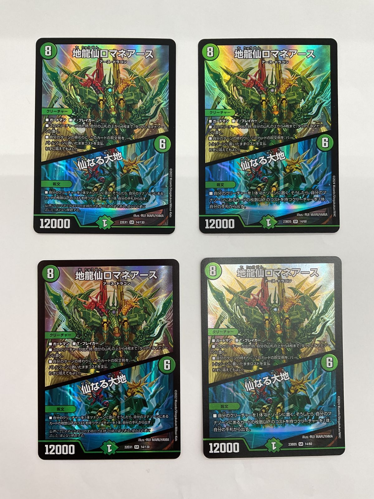 078[PK]Y2768(カード) 地龍仙ロマネアース 仙なる大地 22EX1 SR 14/130