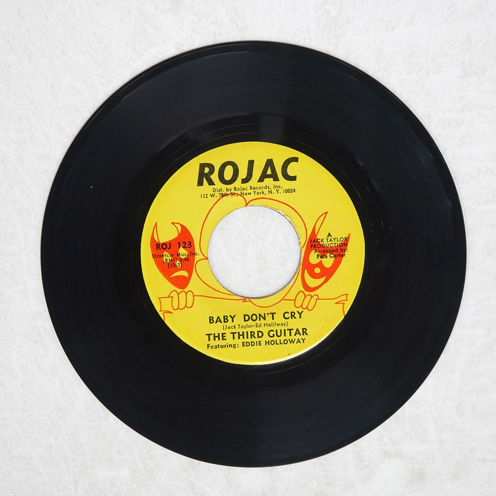 US盤 THIRD GUITAR BABY DON T CRY TAKE YOUR LOVE FROM ME ROJAC ROJ 123 7