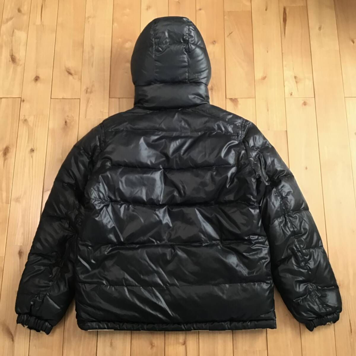 A Bathing Ape 黒ダウンジャケット Sサイズ ☆リバーシブル☆ ダウン 