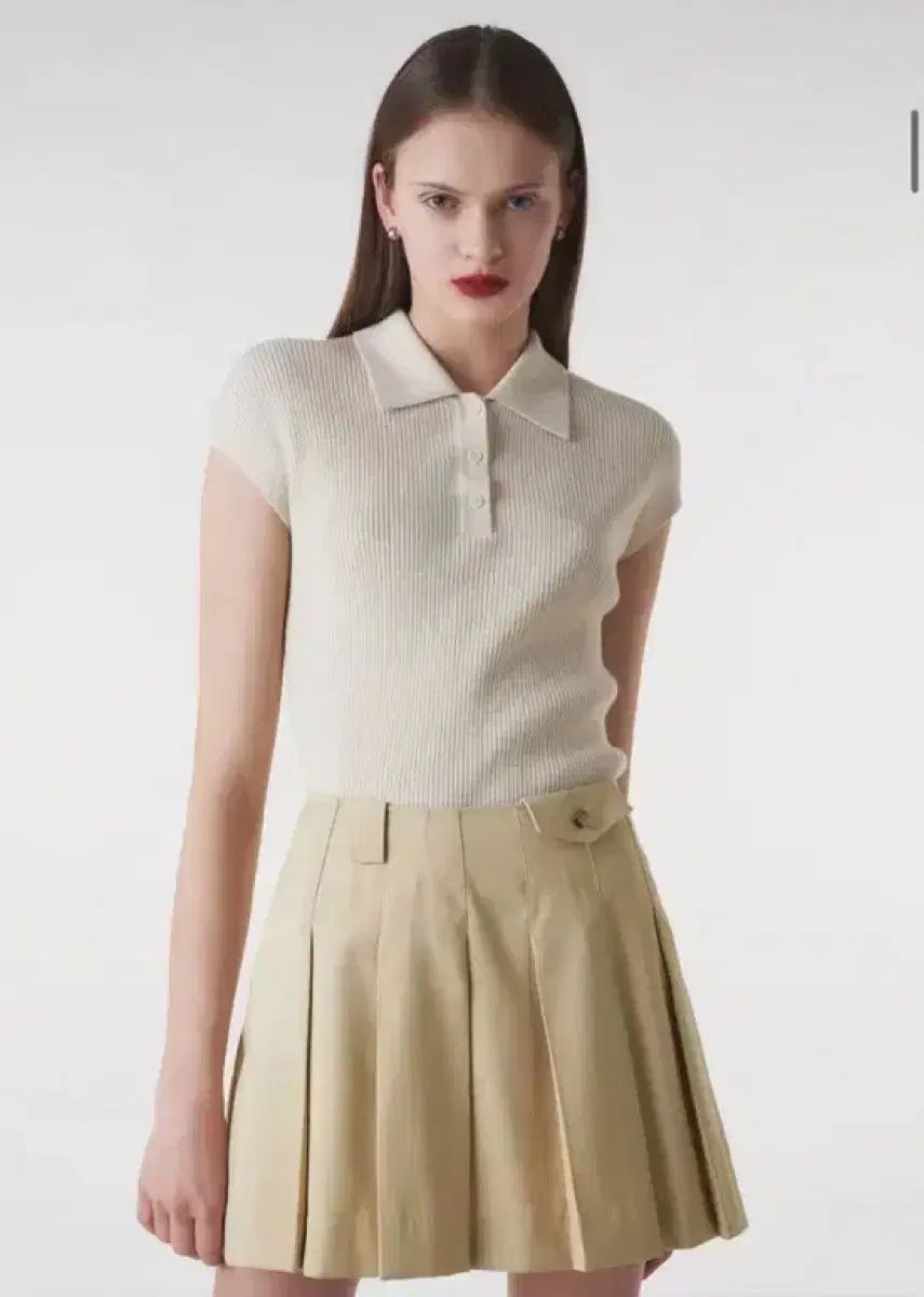 ラオン リーヴ カプ袖 ニット ブラック