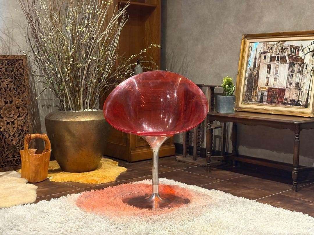 カルテル kartell エロエスチェア 回転椅子 レトロフューチャー YZ