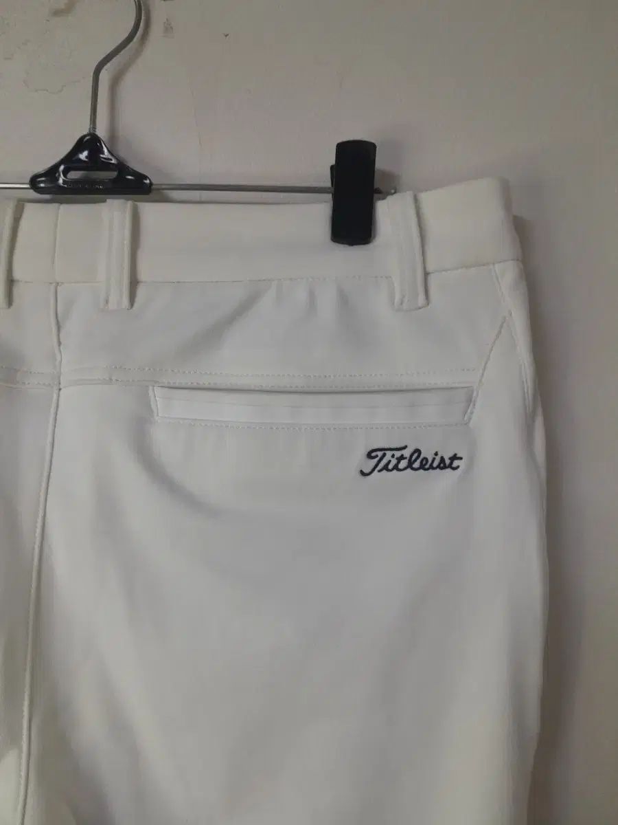Titleist タイトリスト 秋冬 白 ストレッチ ゴルフパンツ 82 32
