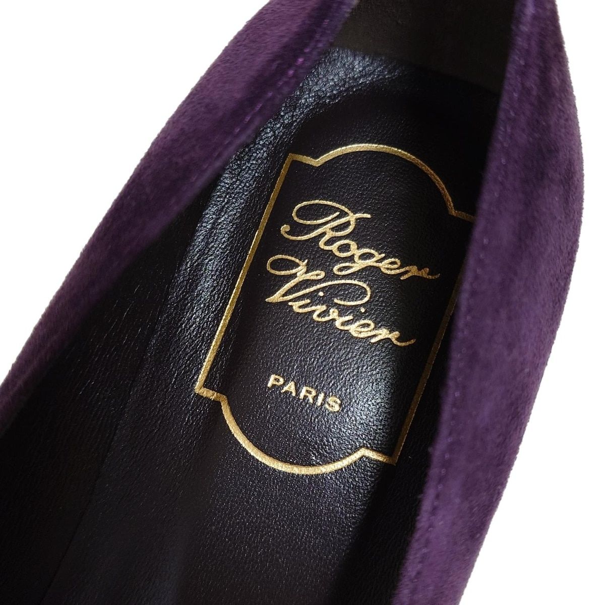  RogerVivier ロジェヴィヴィエ パンプス 36 レディース - パープル ハイヒール パンプス パンプス