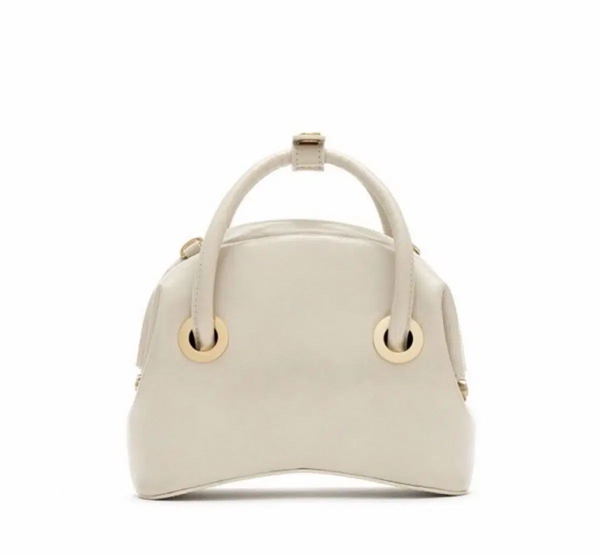 OSOI サークル ミニバック トートバック ライトベージュ