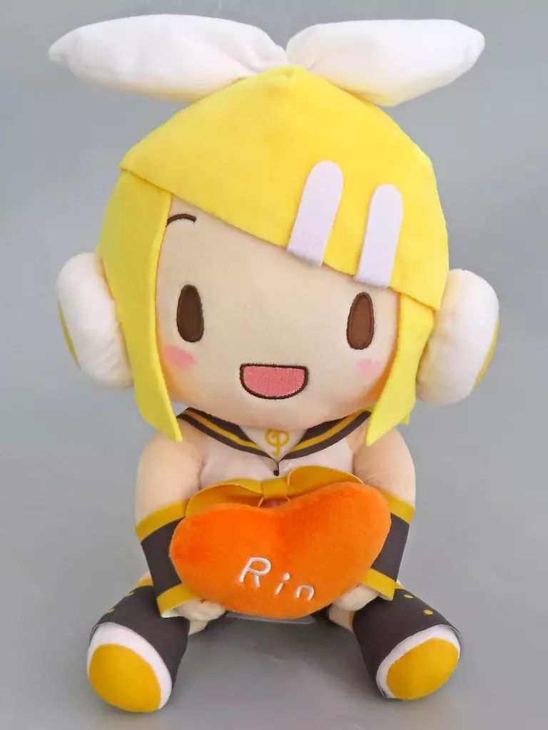 中古】ぬいぐるみ 鏡音リン ふわぷち ぬいぐるみ 「セガラッキーくじ