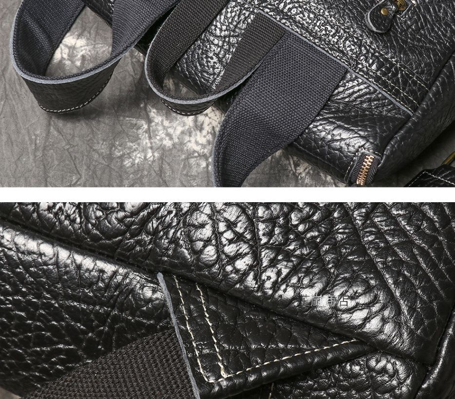  メンズ バイソンレザー バックパック ビジネス 旅行 リュック バックパック バッグ