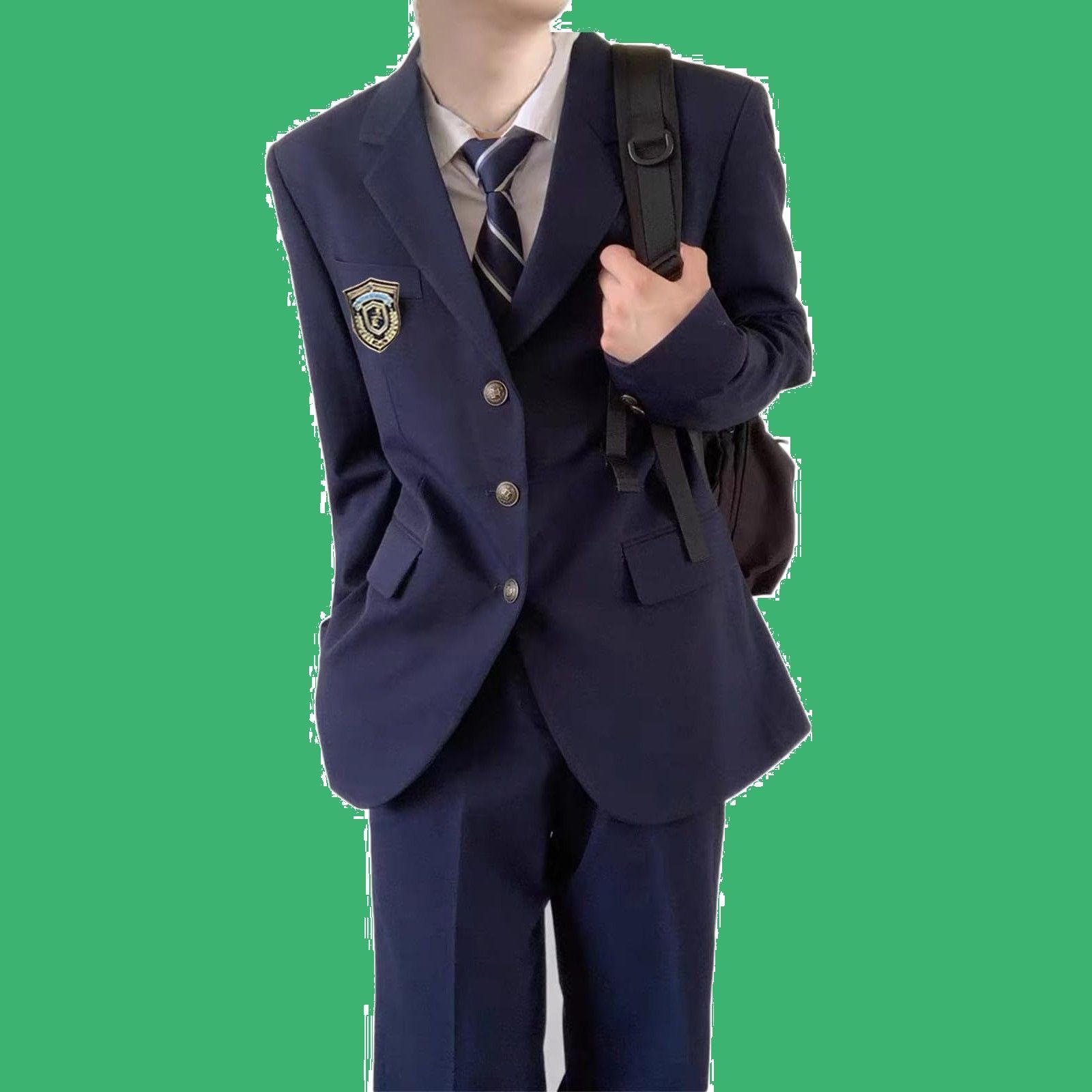 ZARAザラ☆スーツ 入学式 ネクタイ付 長袖 長袖シャツ ネクタイ付き