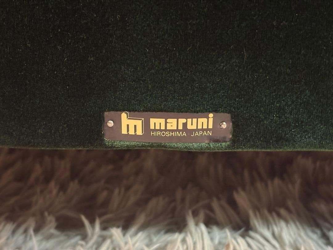 maruni マルニ木工 一人掛けソファ ボタンダウン ファブリック IG