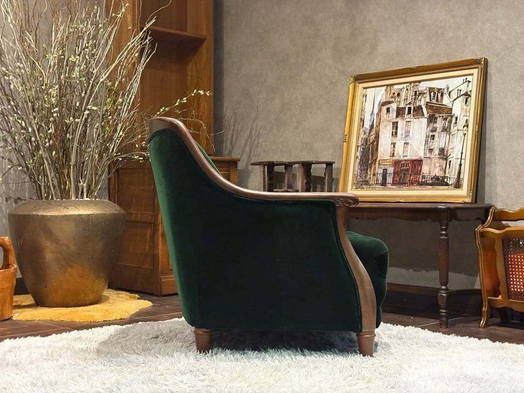 maruni マルニ木工　一人掛けソファ　ボタンダウン　ファブリック　IG maruni マルニ木工 一人掛けソファ ボタンダウン ファブリック IG