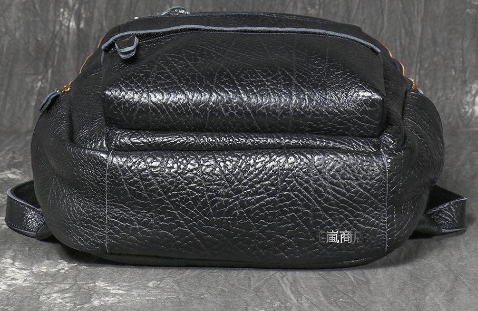  メンズ バイソンレザー バックパック 大容量 リュック バックパック バッグ