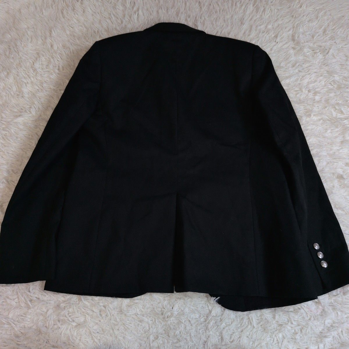 美品✨ BALMAIN バルマン メンズ ダブルブレストジャケット 銀ボタン