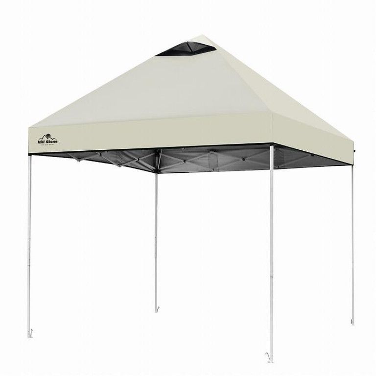 簡単設置＆軽量 ワンタッチタープテント 2 m UVカット 防水 日よけ 運動会 キャンプ イベントに最適 グリーン ブルー グレー ライトグレー