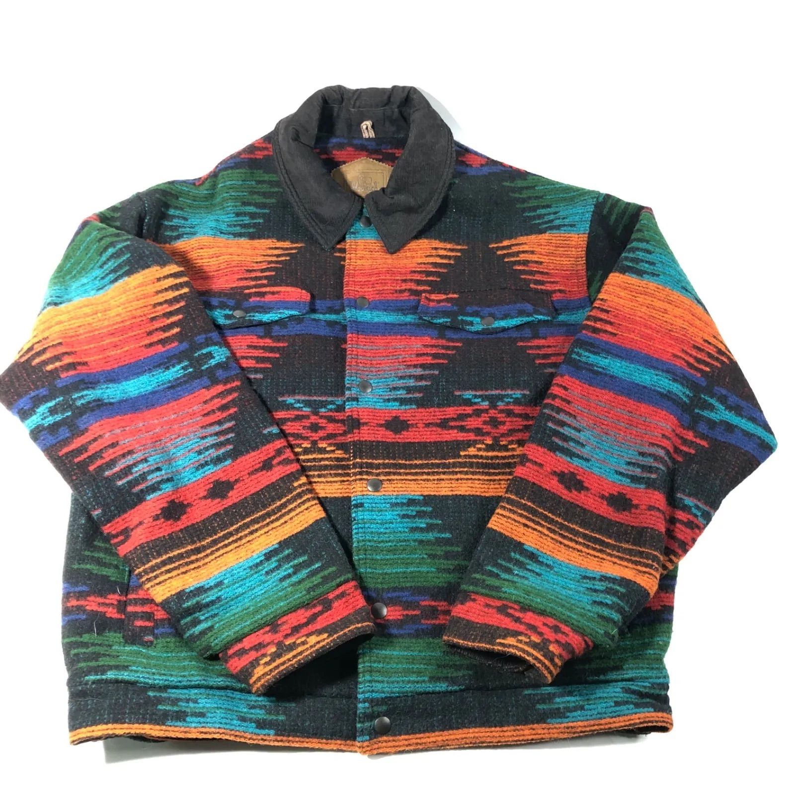 A1125-1-5 Wool rich ウールリッチ コーデュロイカラー エスニック A1125-1-5 Wool rich ウールリッチ コーデュロイカラー エスニック