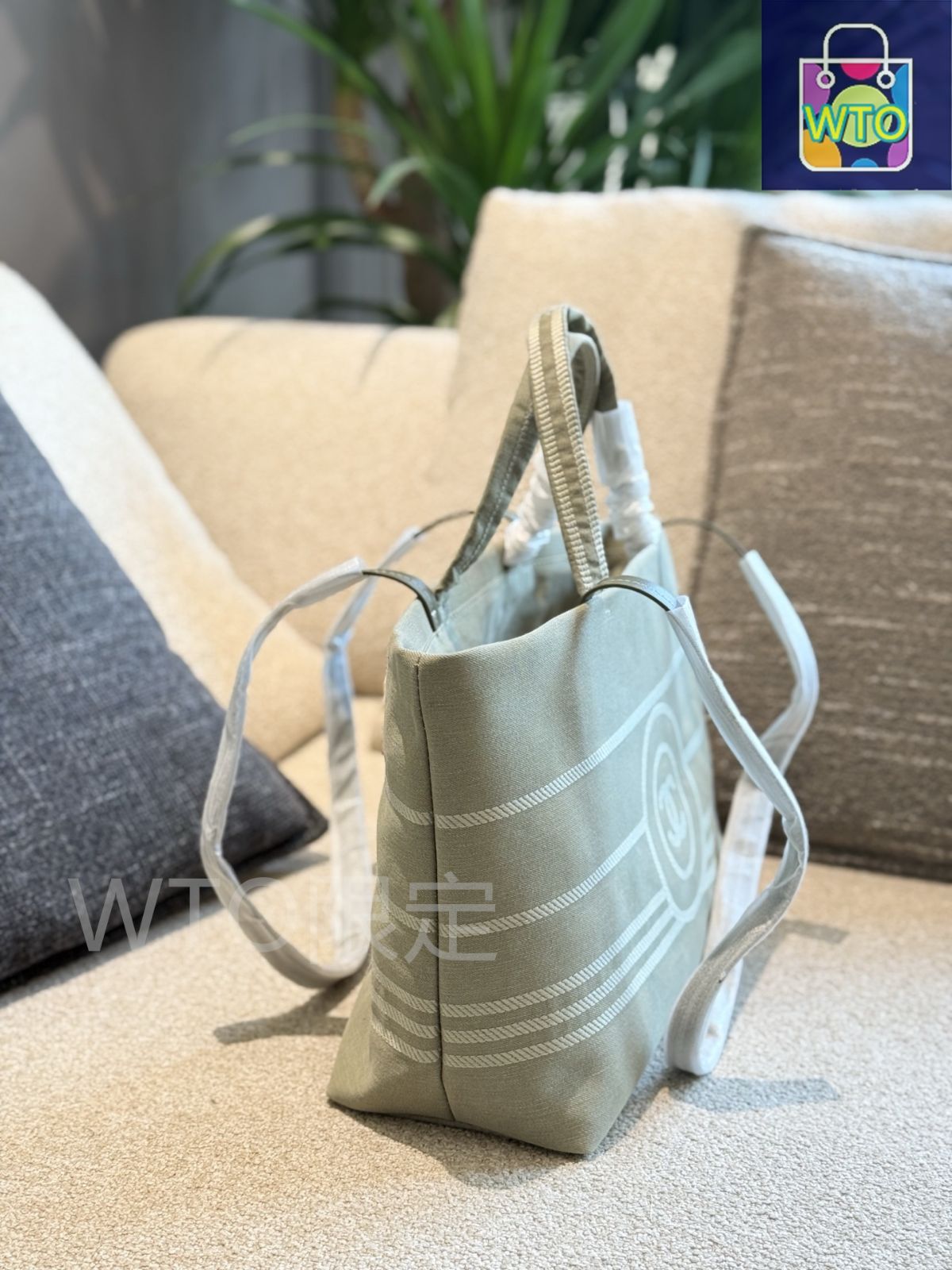 デニム ショッピングバッグ