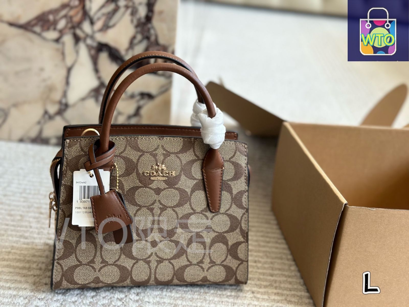 今日 COACH Andrea Carryall ～コーチ アンド キャリーオール～-WTO輸入2