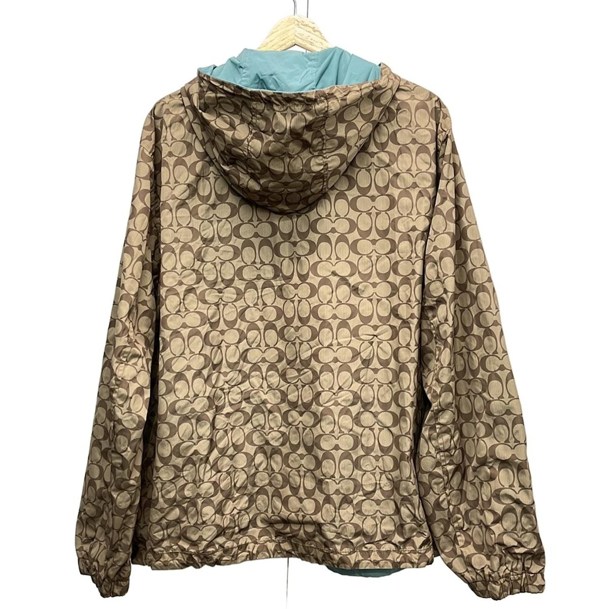 COACH(コーチ) ブルゾン メンズ美品 リバーシブル フルジップ ウインド