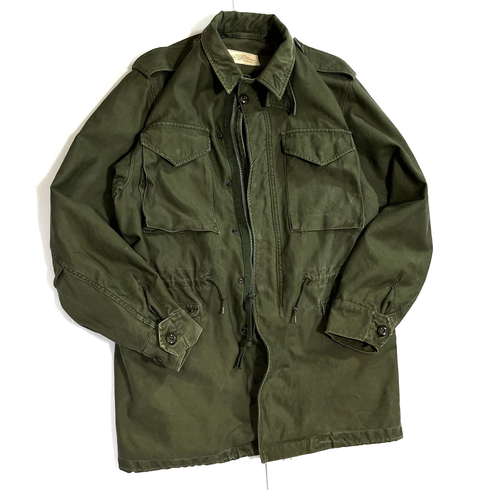 60s U.S.ARMY アメリカ軍 米軍実物 M1951 M51 フィールドジャケット S 