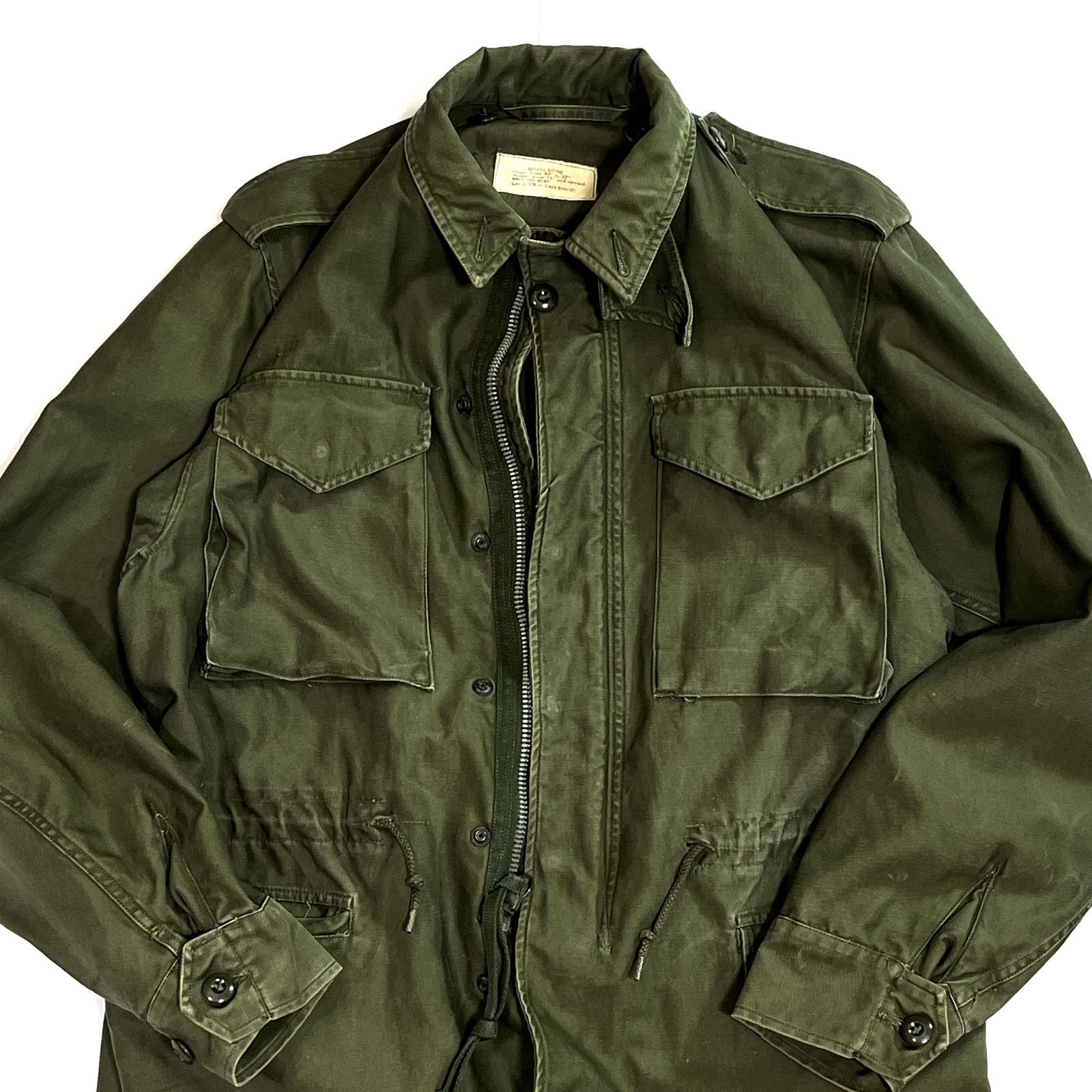60s U.S.ARMY アメリカ軍 米軍実物 M1951 M51 フィールドジャケット S 
