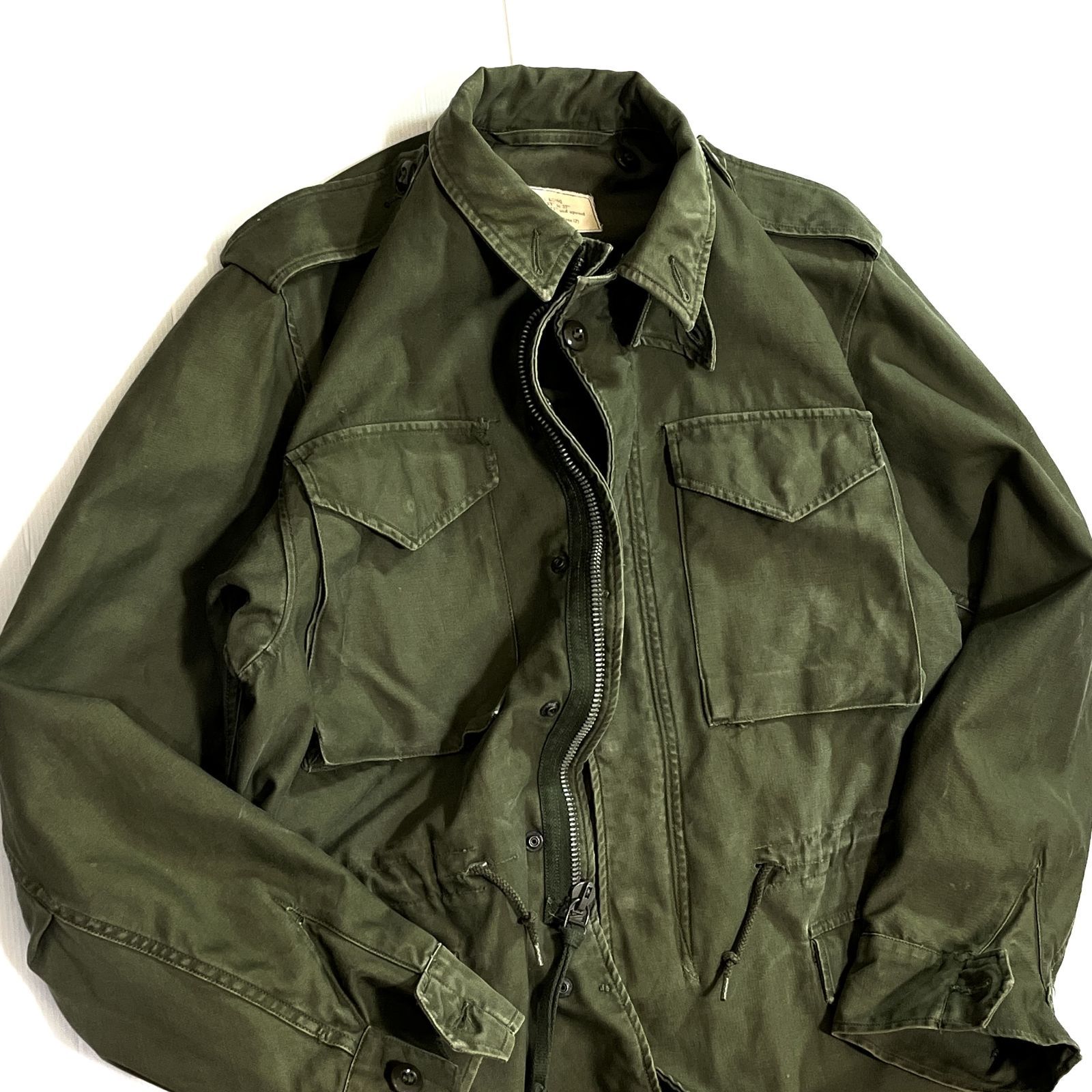60s U.S.ARMY アメリカ軍 米軍実物 M1951 M51 フィールドジャケット S 