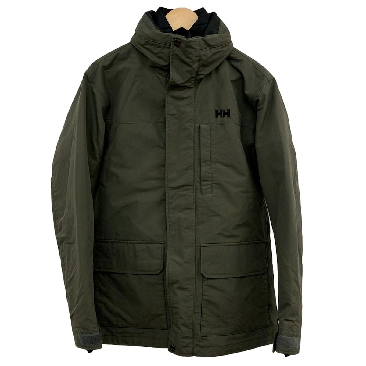 HELLY HANSEN(ヘリーハンセン) コート サイズL メンズ美品 - カーキ 