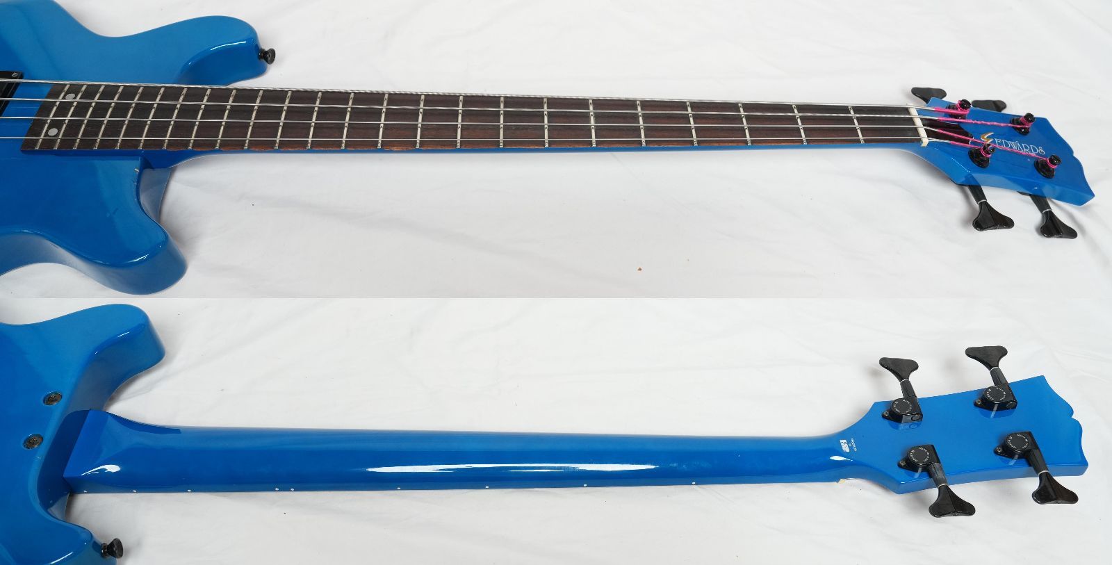 ☆EDWARDS by ESP☆E-J-78TV LUNA SEA Jモデル ブルー 状態良好 本体