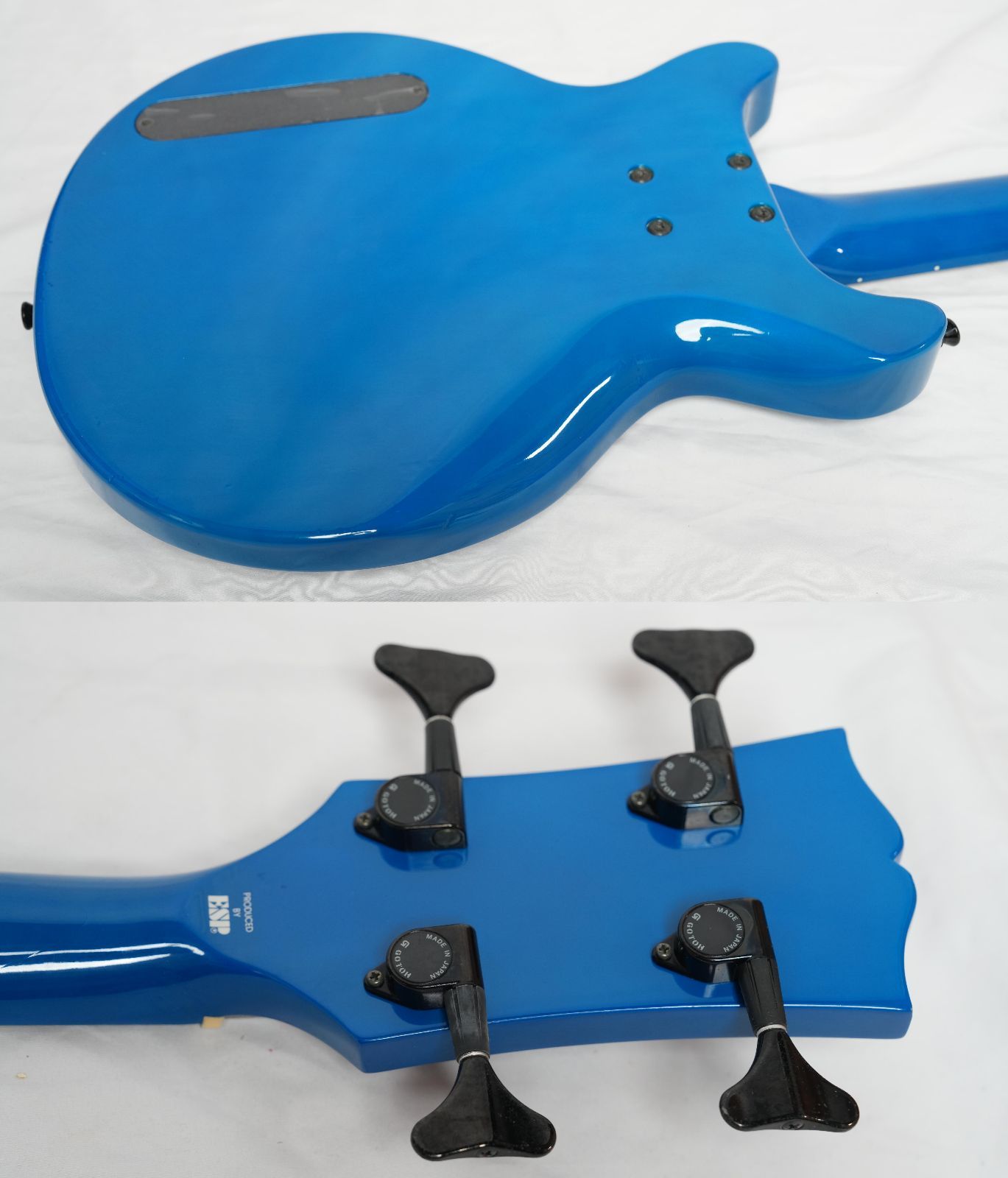 ☆EDWARDS by ESP☆E-J-78TV LUNA SEA Jモデル ブルー 状態良好 本体