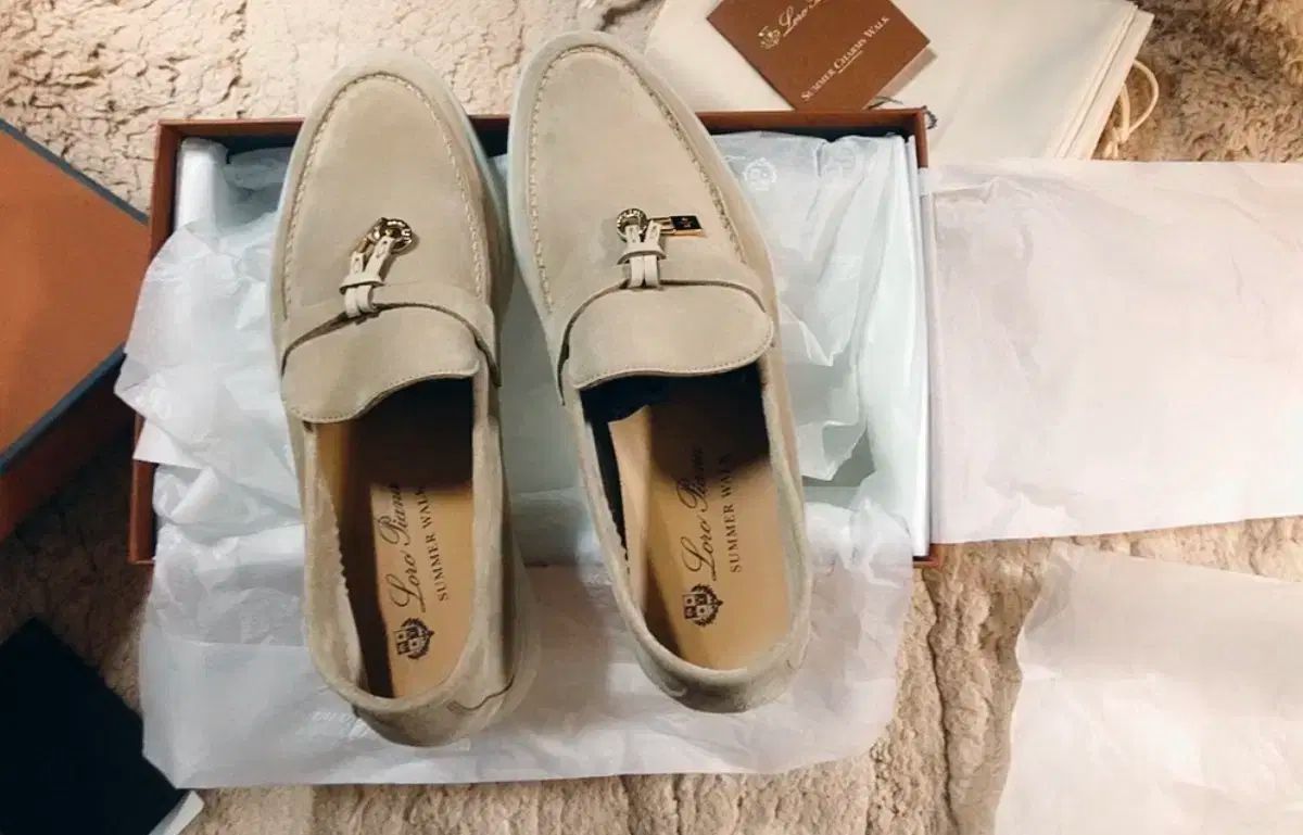 ロロ ピアーナ サマーウォーク ローファー 36 5 235