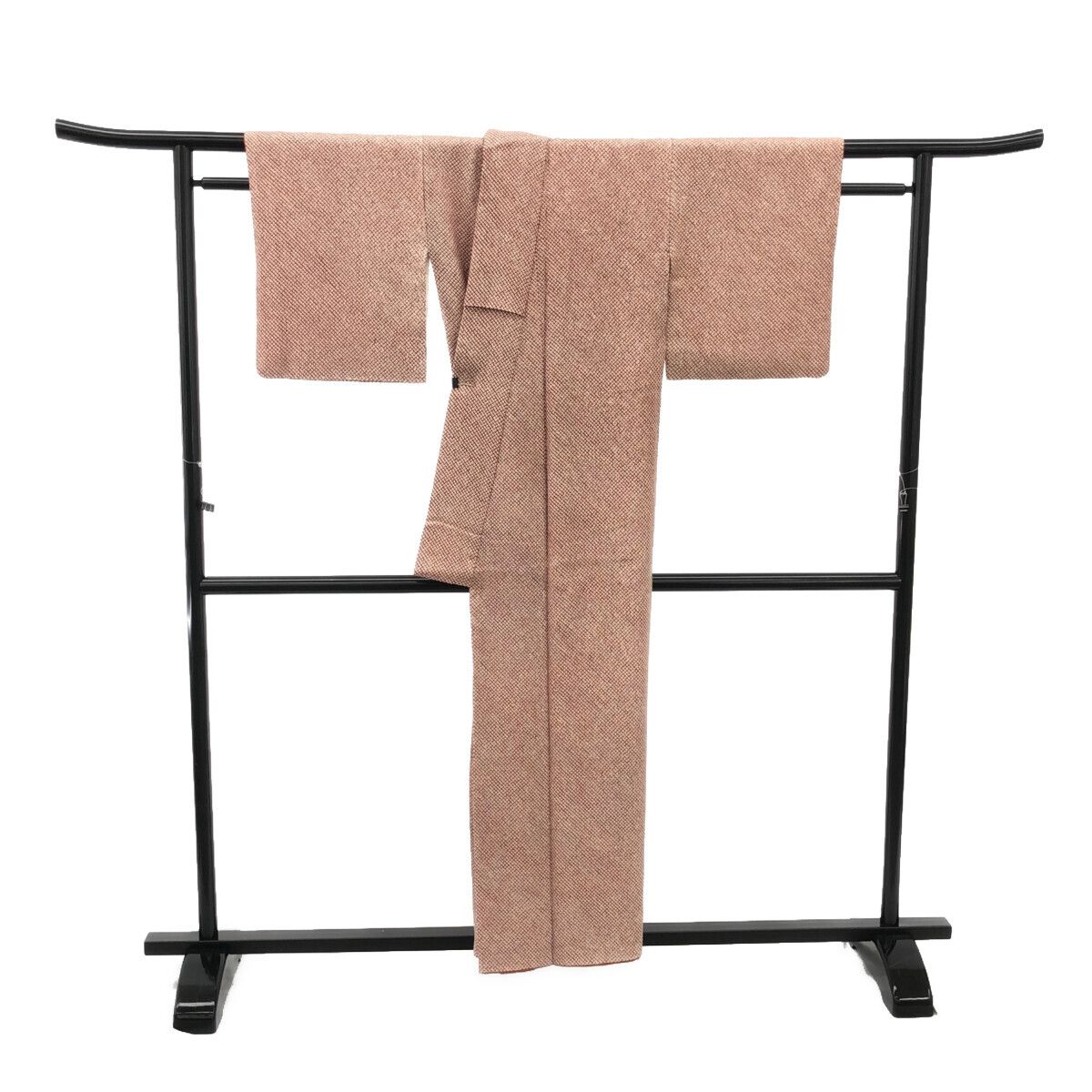 小紋 総絞り 仕立上がり 適応身長152～158㎝ 11968